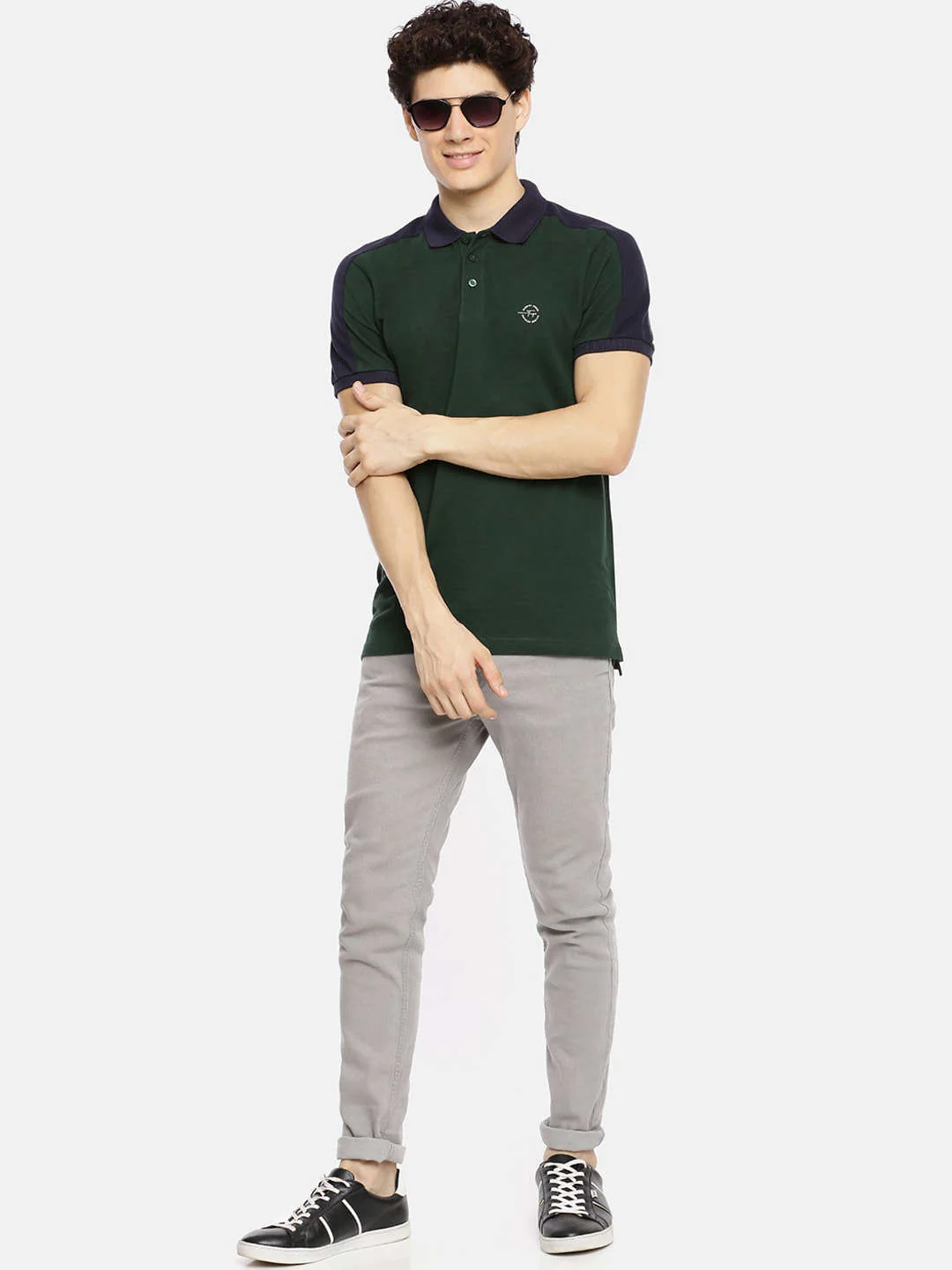 Men's Grey Slim Fit Solid Mid-Rise Jeans - Image 4