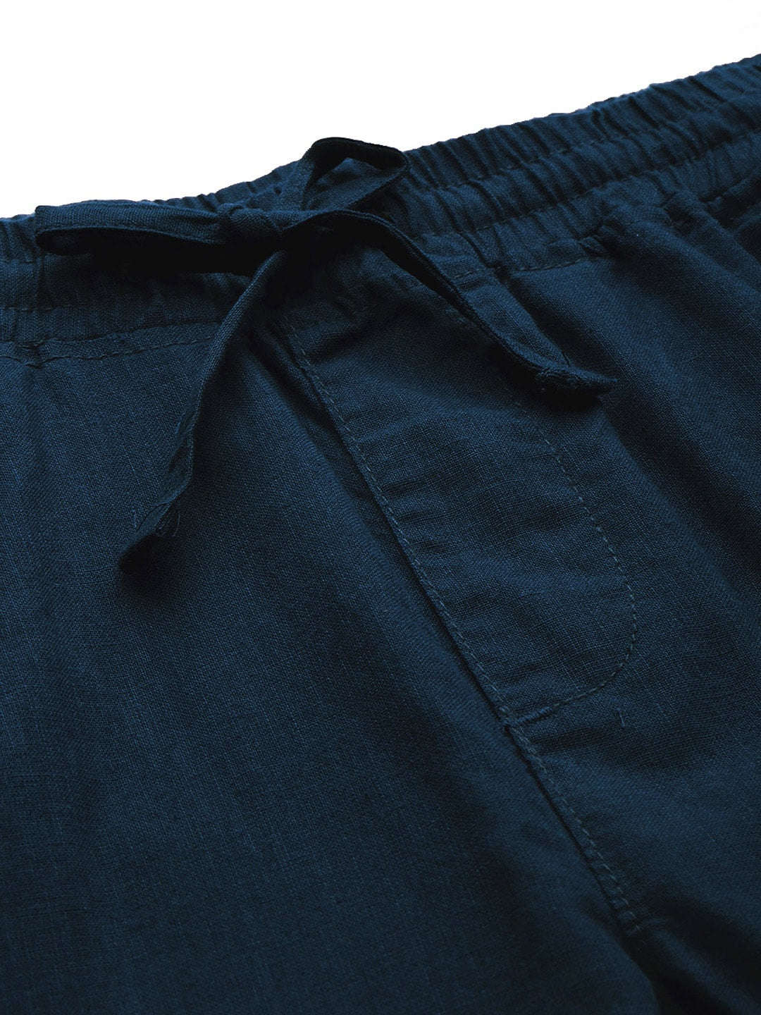 Men's Linen Jogger Trouser - Image 4