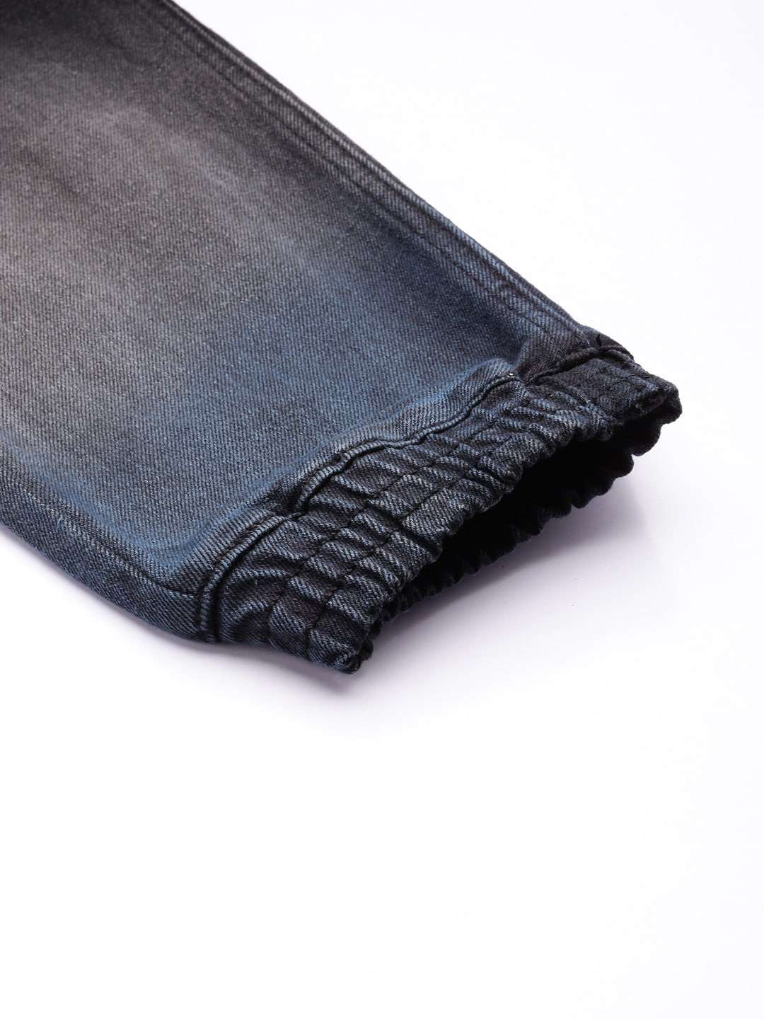 Men's Black Slim Fit Solid Street Wear Jeans - Image 8