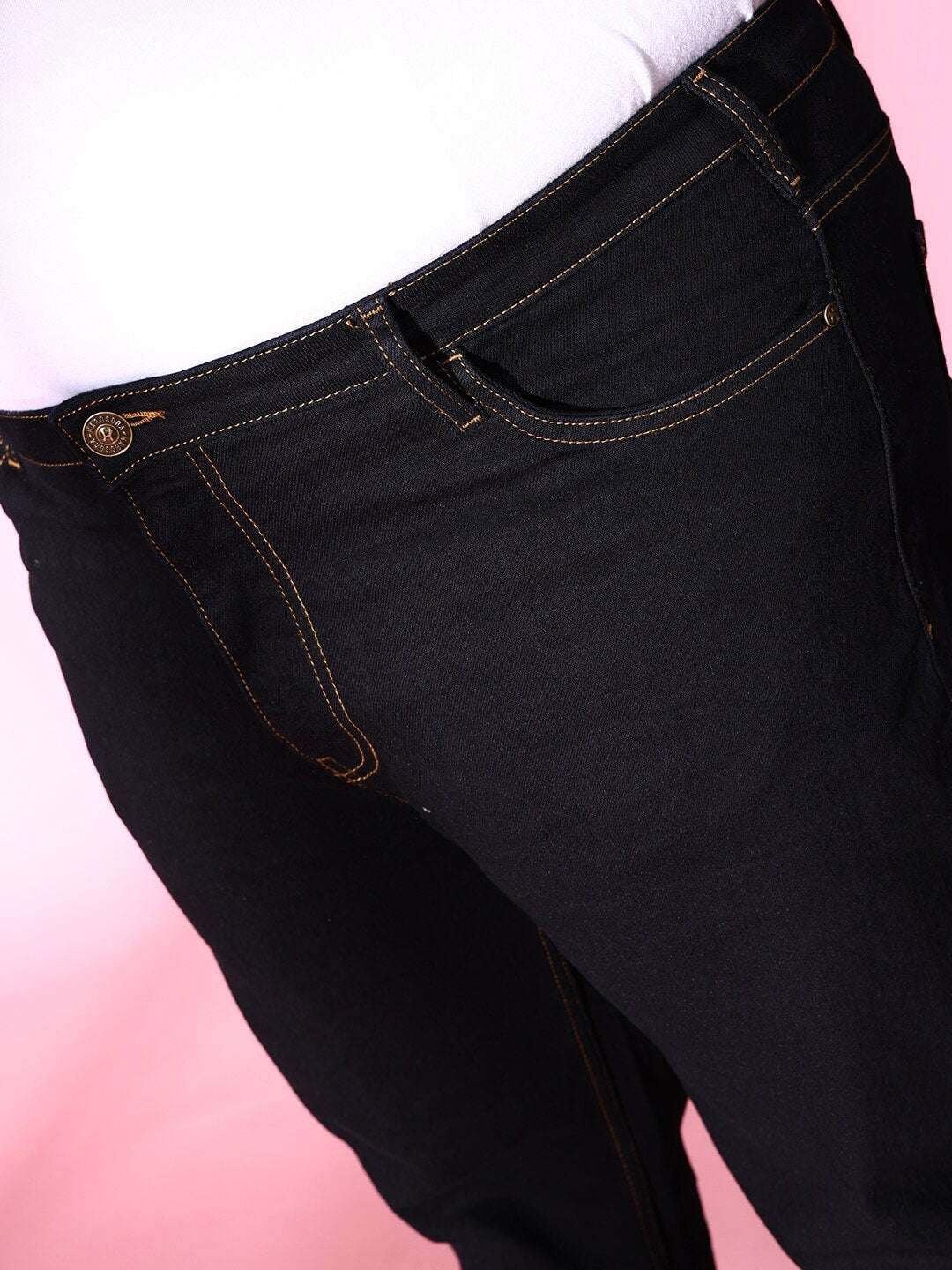 Men's Plus Size Slim Jeans - Image 4