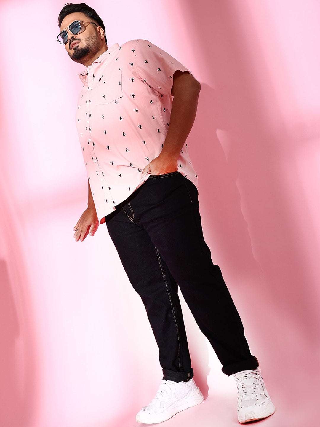 Men's Plus Size Slim Jeans - Image 5