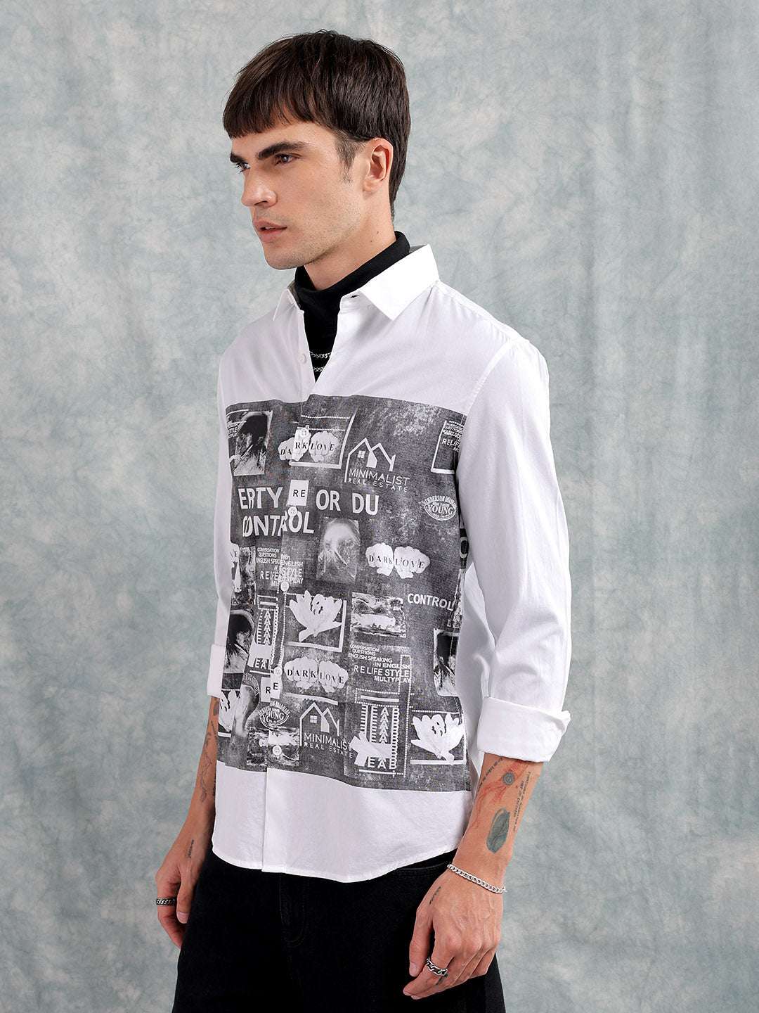 Men's Printed Shirt - Image 4