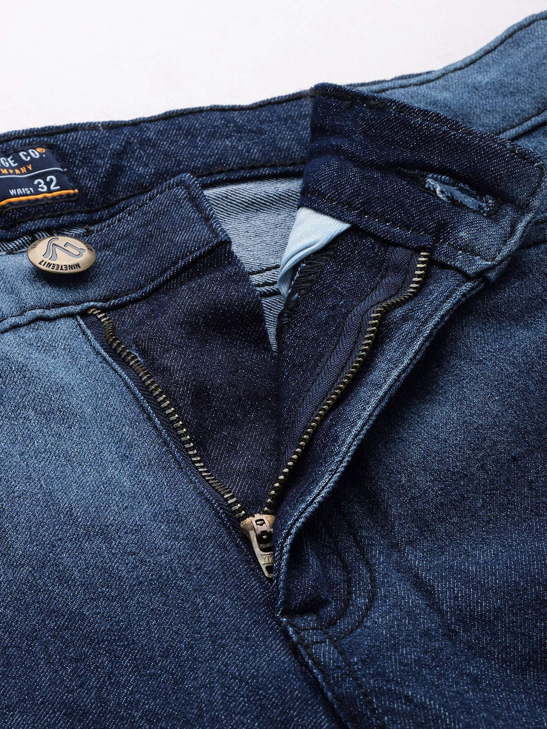 Men's Black Slim Fit Solid Casual Jeans - Image 4
