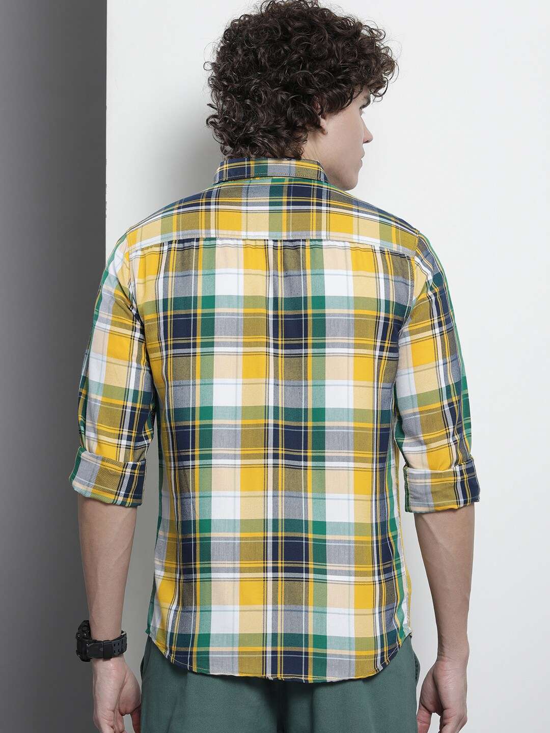 Men's Checked Shirt - Image 2