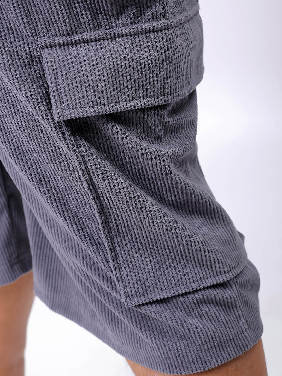 Men's Plus Size Loose Fit Mid Rise Cargo Shorts - Image 8