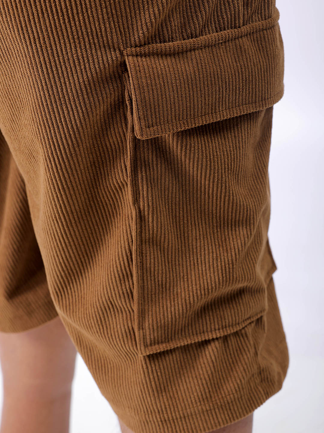 Men's Plus Size Loose Fit Mid Rise Cargo Shorts - Image 8