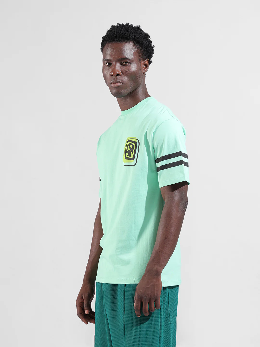 Printed Oversized Pure Cotton's T-shirt - Image 2