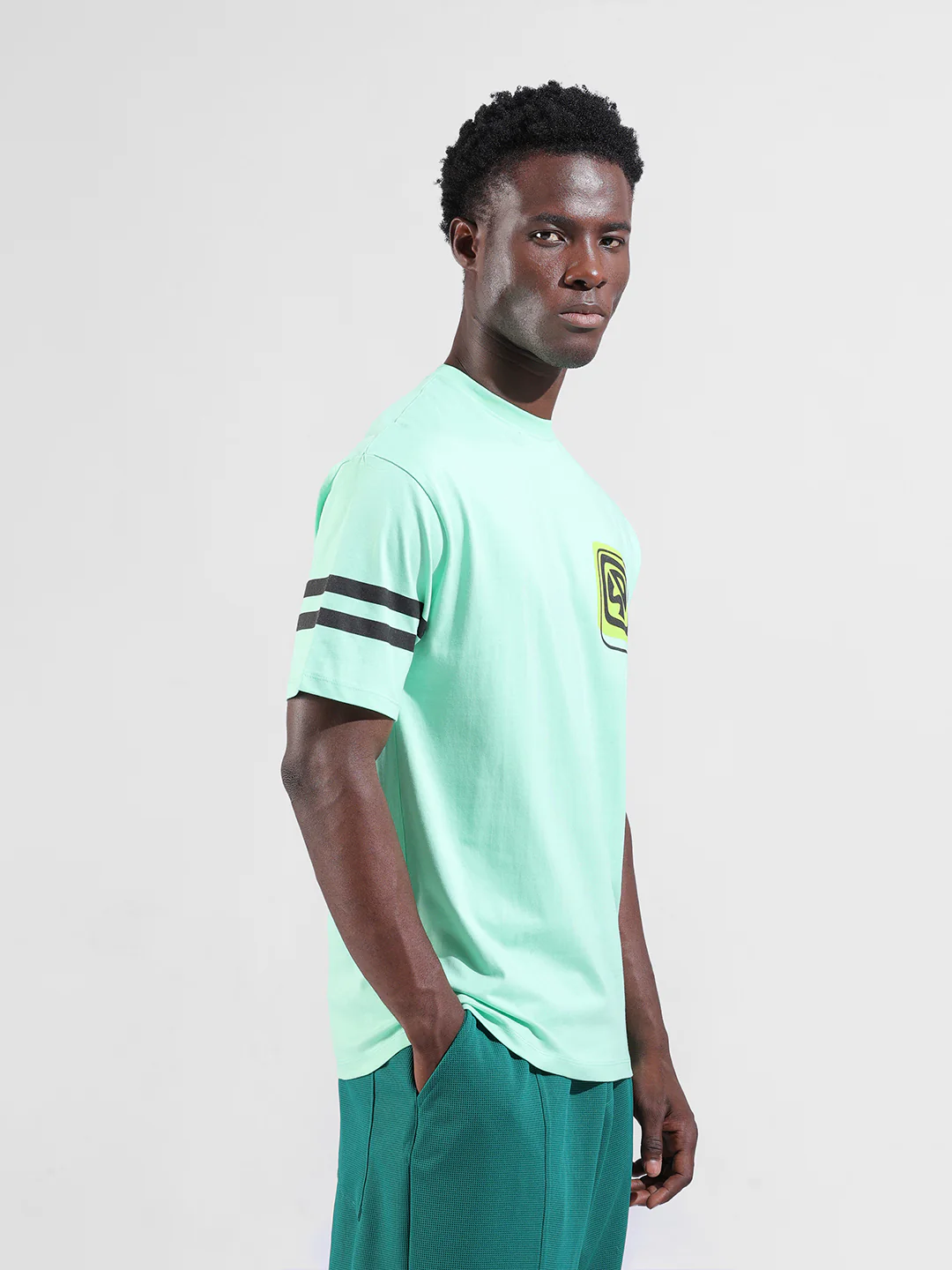 Printed Oversized Pure Cotton's T-shirt - Image 3