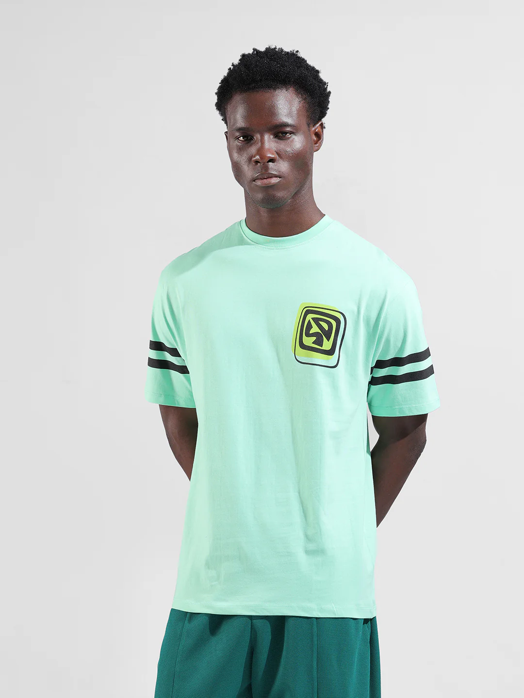 Printed Oversized Pure Cotton's T-shirt - Image 7