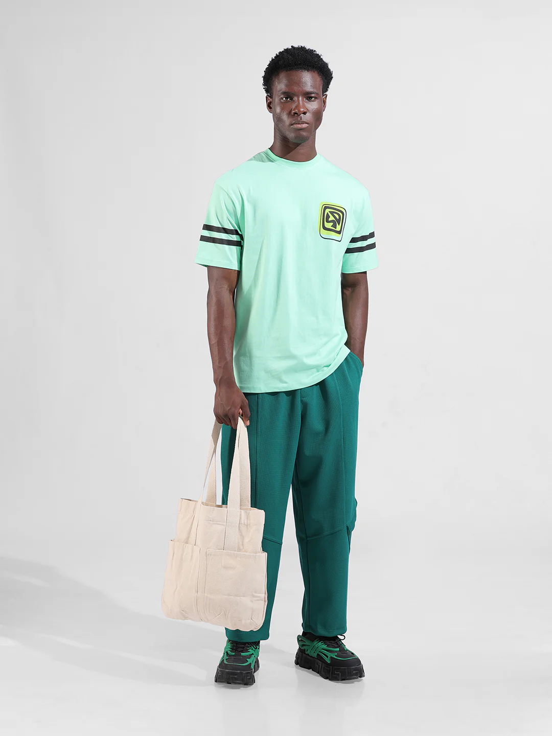 Printed Oversized Pure Cotton's T-shirt - Image 8