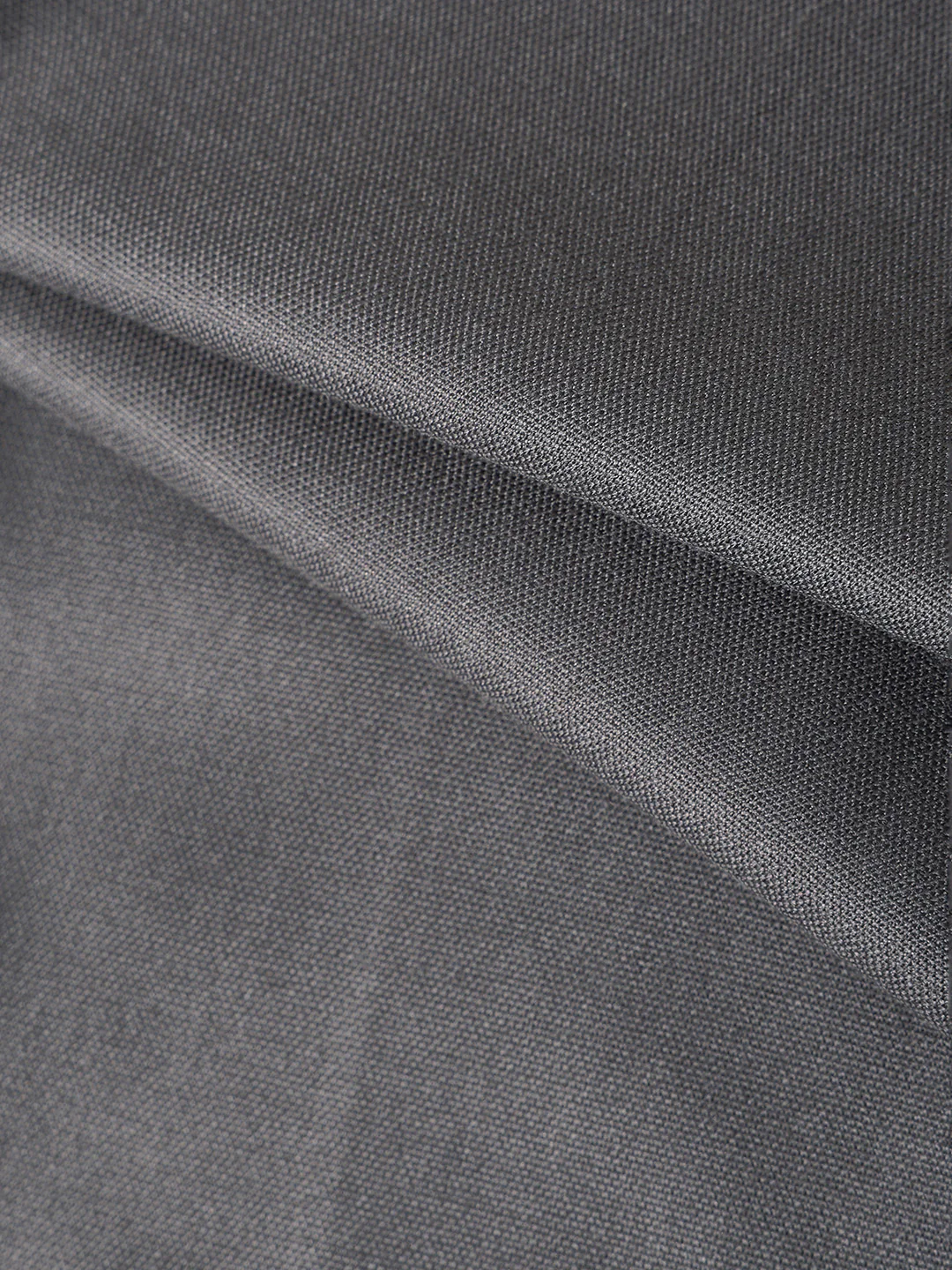 Men's Gun Metal Slim Fit Solid Formal Trouser - Image 7