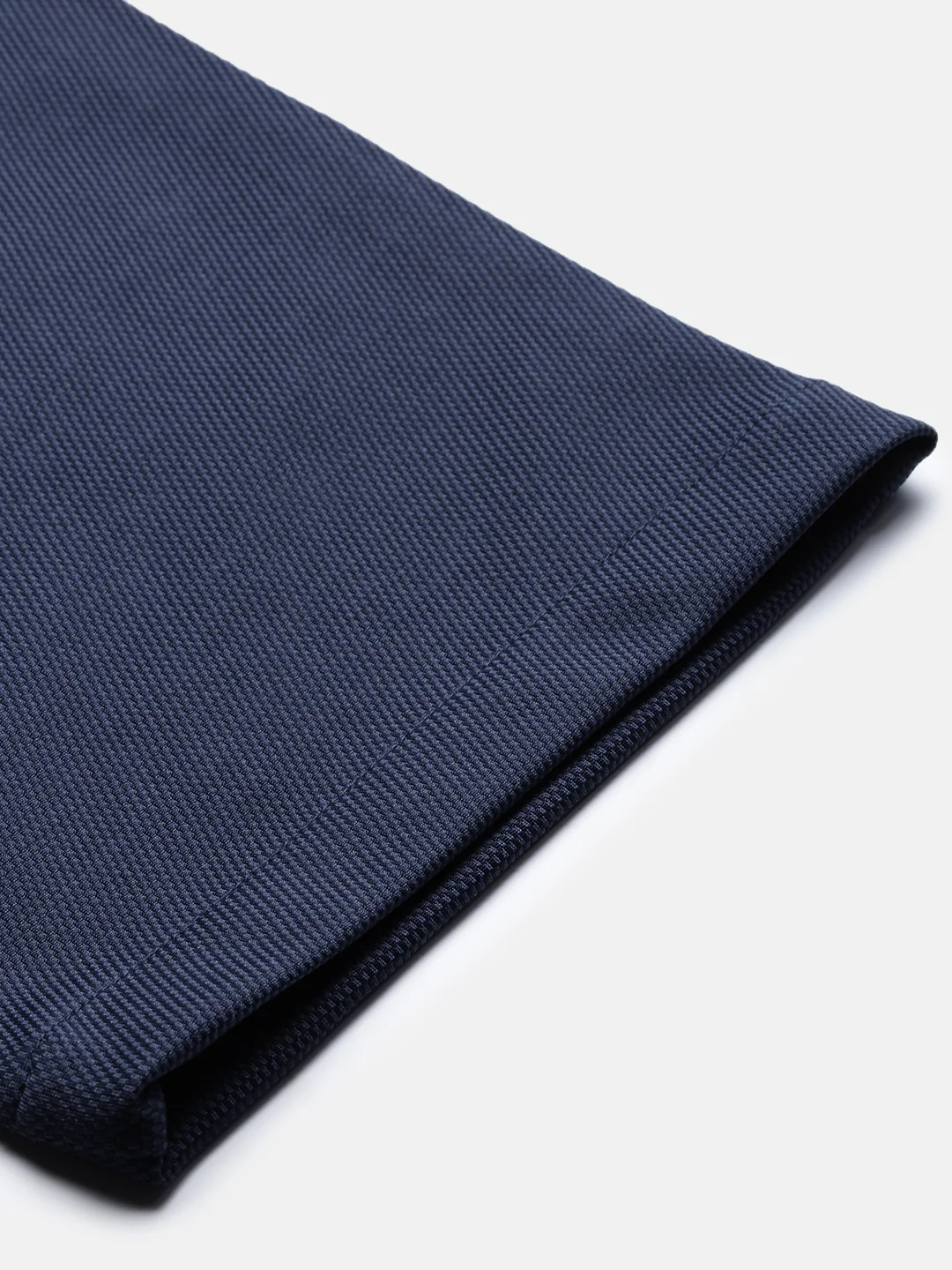 Men's English Blue Relaxed Fit Solid Casual Jogger - Image 8