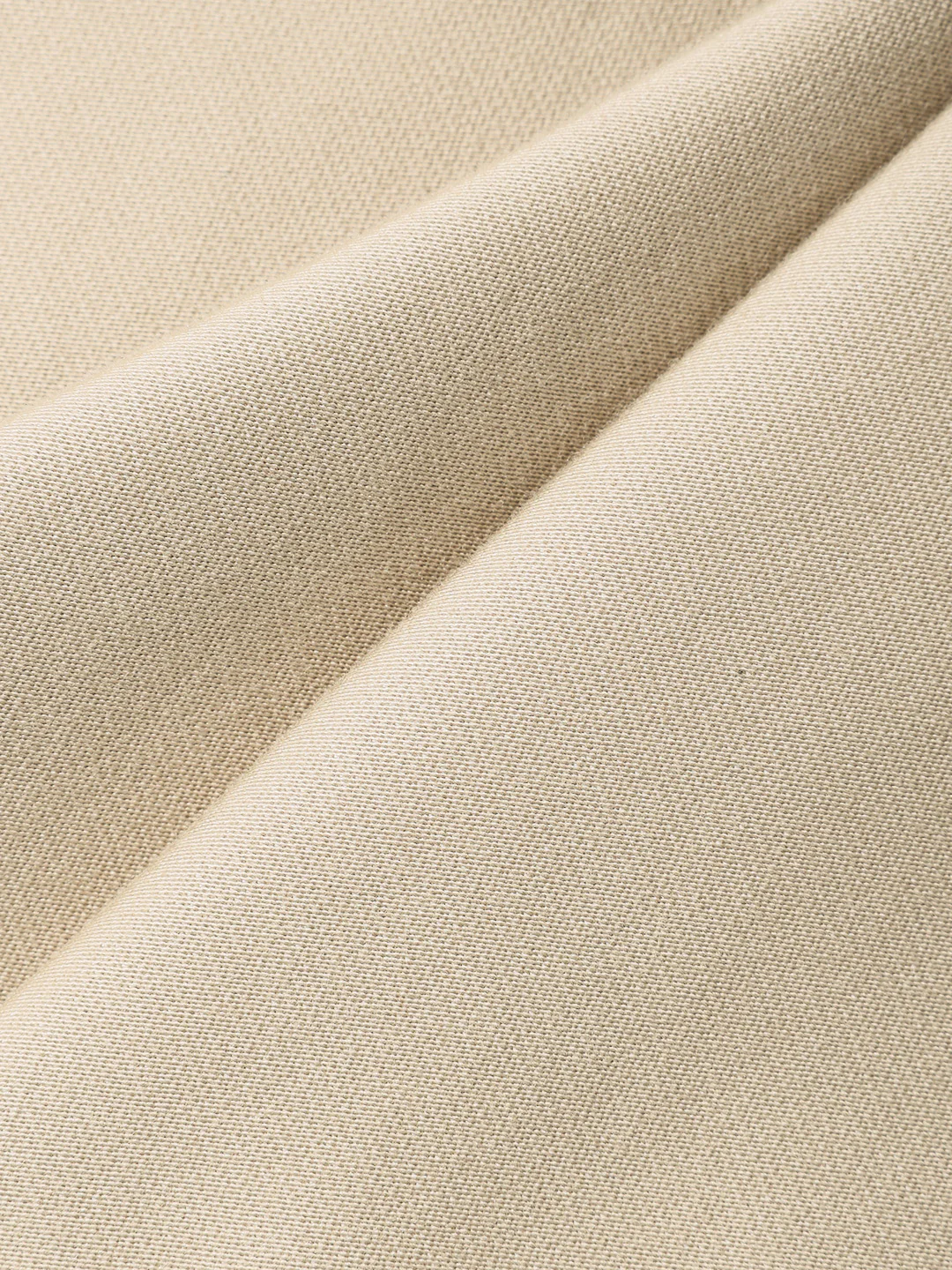 Men's Beige Regular Fit Solid Casual Chinos - Image 7
