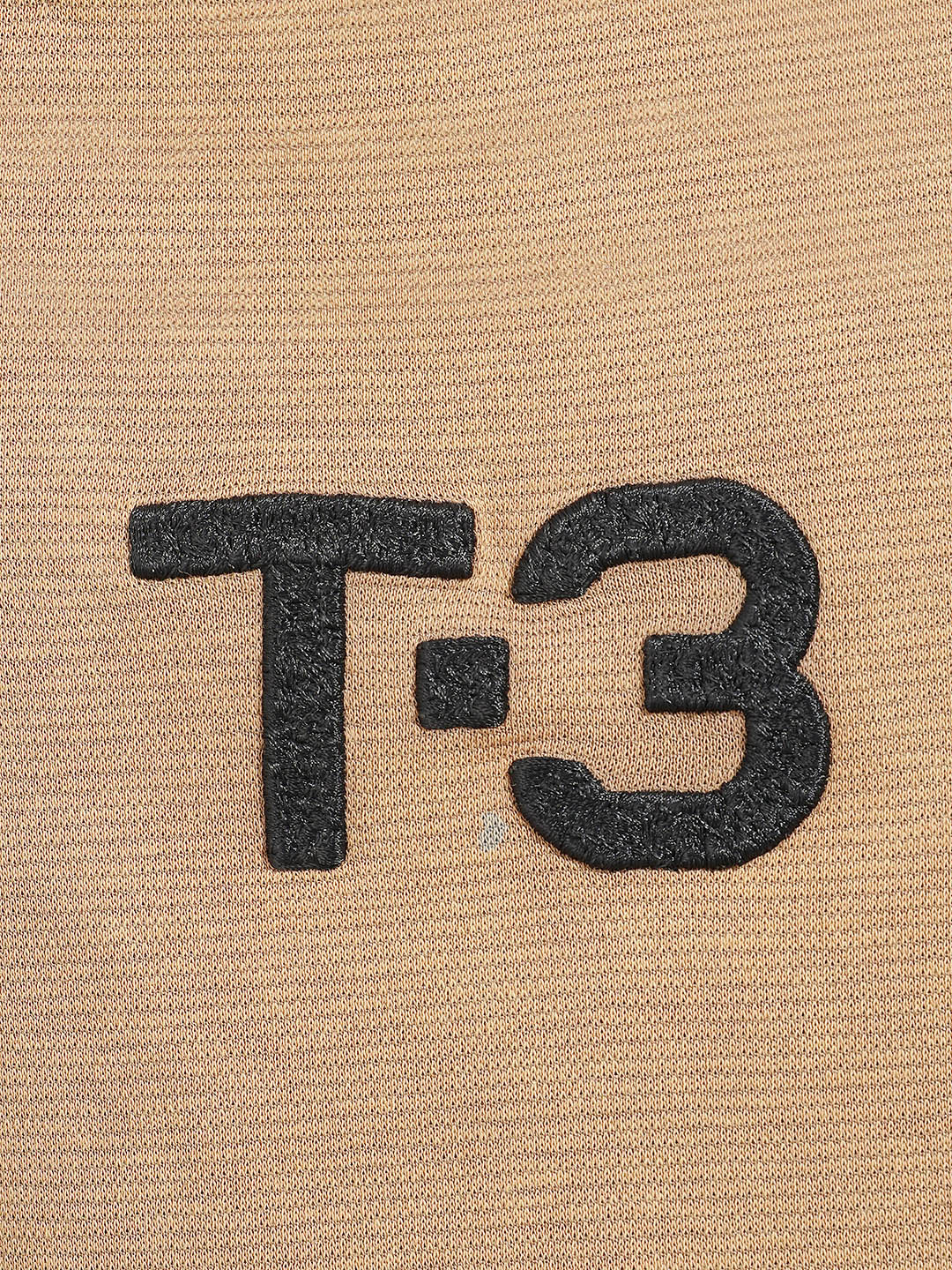Men's Beige Relaxed Fit Embroided Casual Sweatshirt - Image 6