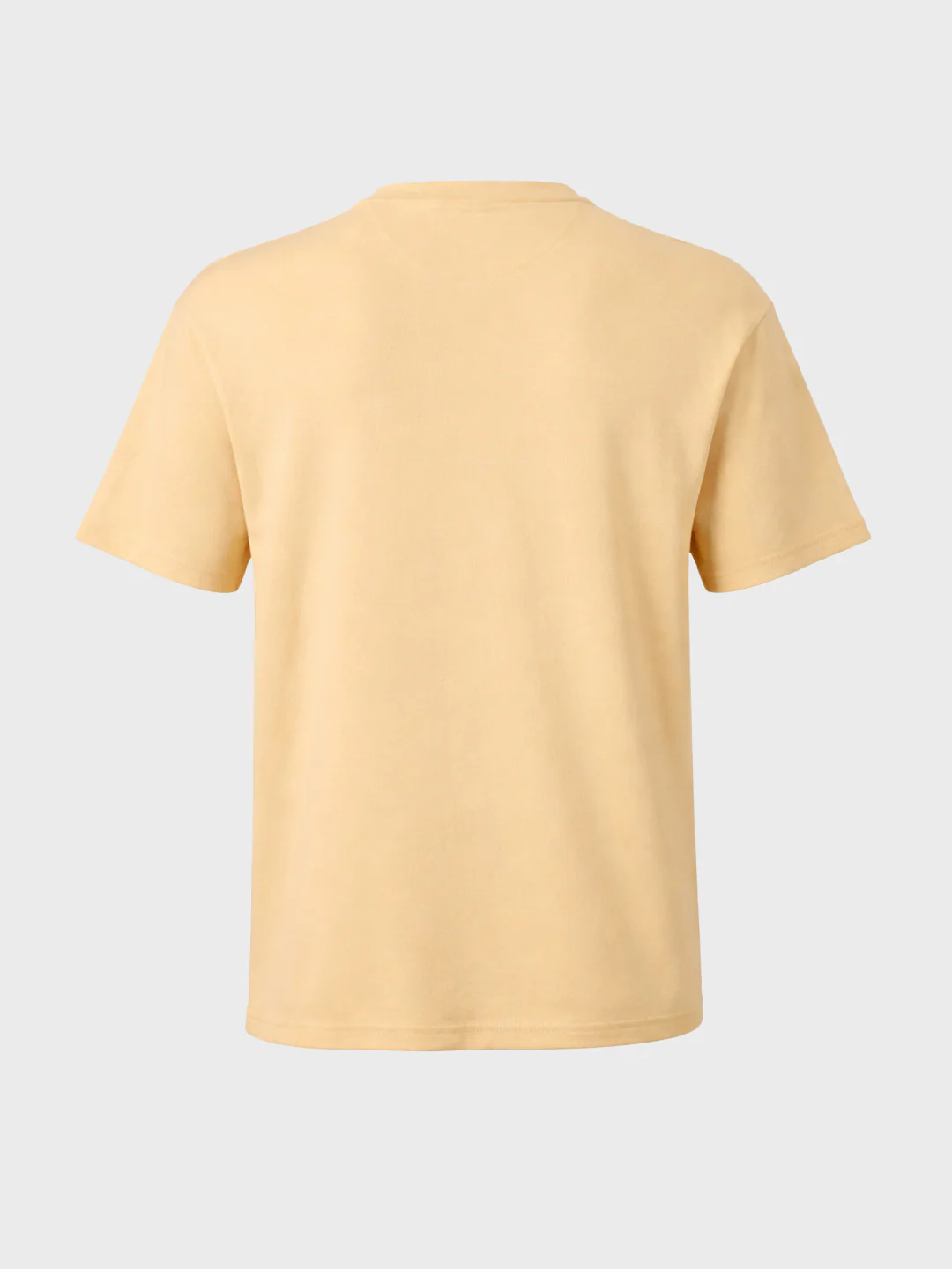 Men's Beige Relaxed Fit Printed Casual T-Shirt - Image 6