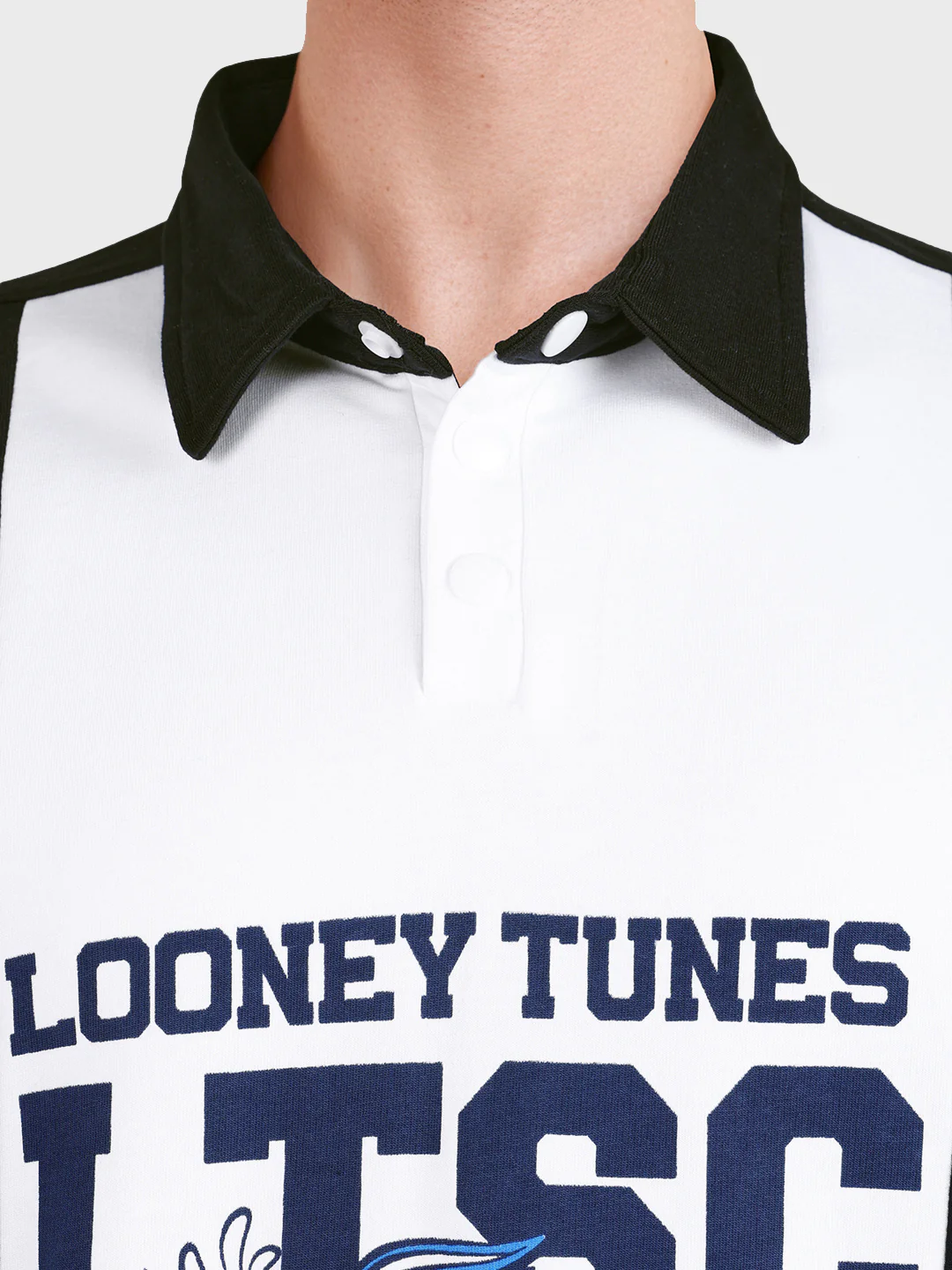 Men's Black Boxy Fit Loony Tune character T-Shirt - Image 7