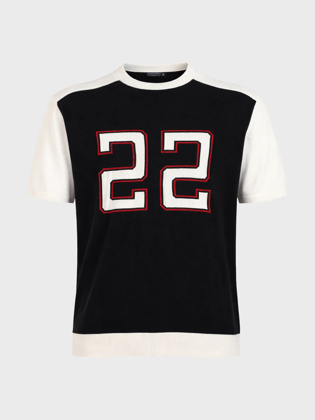 Men's Black Oversized Fit Graphic Printed Casual T-Shirt - Image 4