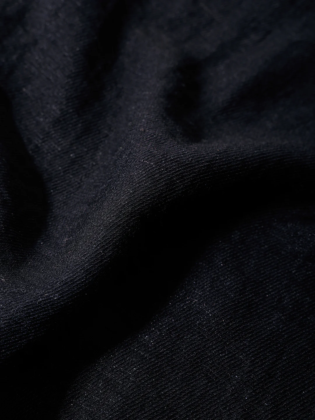 Men's Black Regular Fit Casual Solid Shirt - Image 7