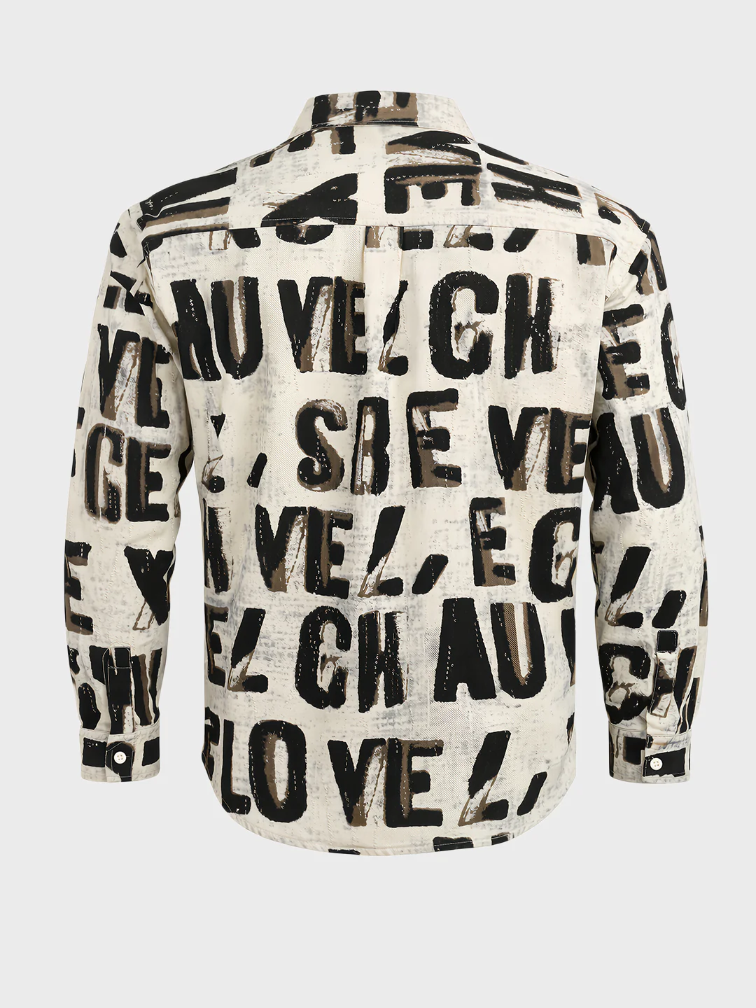 Men's Black Regular Fit Printed Casual Shirt - Image 5