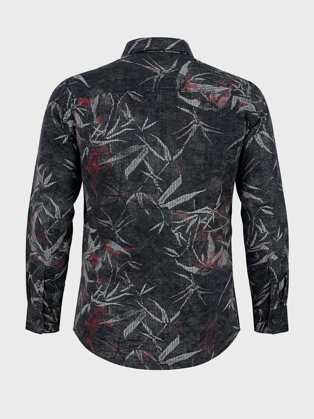 Men's Black Regular Fit Printed Casual Shirt - Image 6