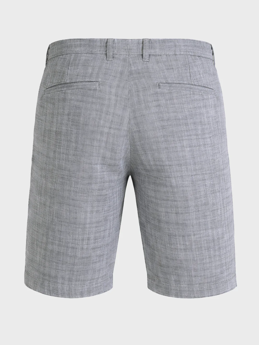 Men's Black Regular Fit Solid Casual Shorts - Image 7