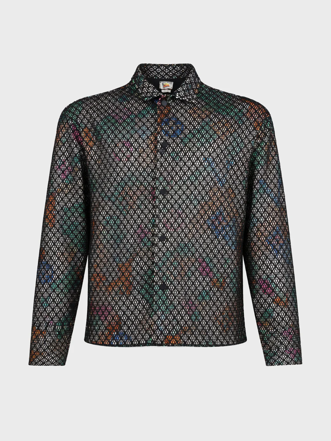 Men's Multicolor Regular Fit Textured Casual Shirts - Image 6