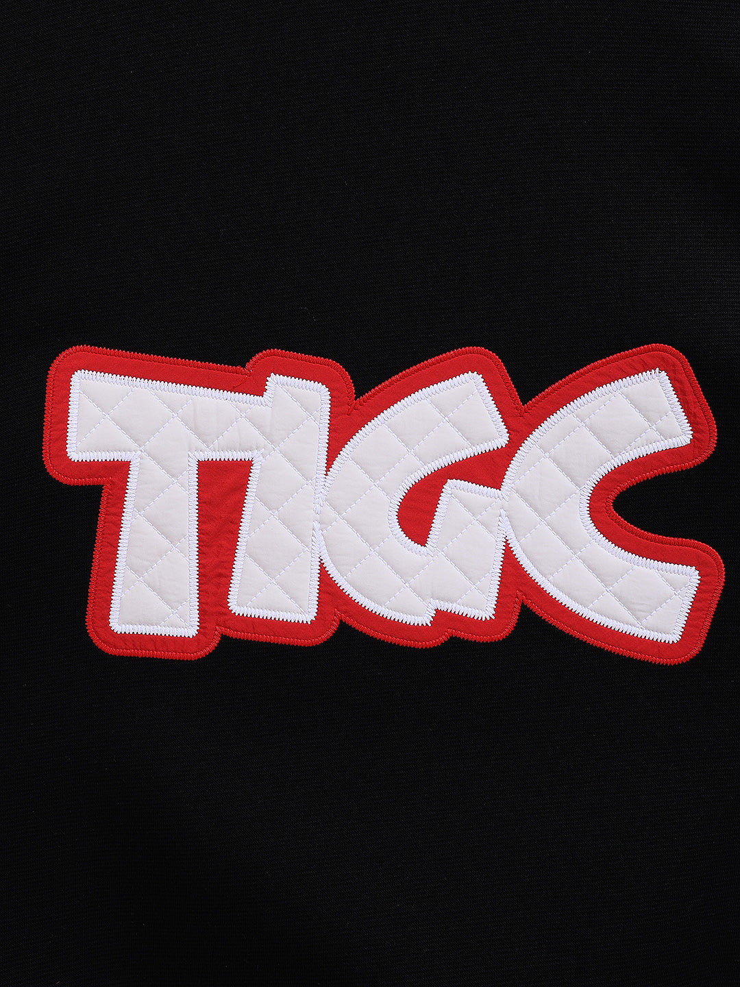 Men's Black Relaxed Fit Embroided Casual Sweatshirt - Image 5