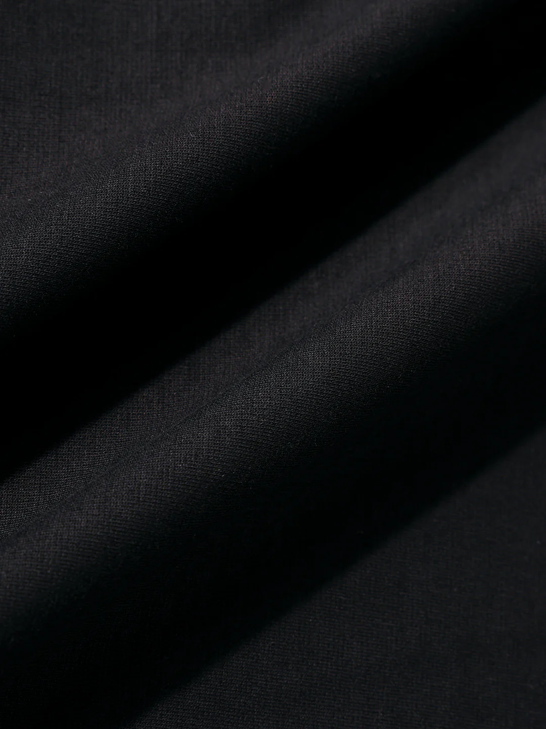 Men's Black Relaxed Fit Embroided 240 GSM Casual T-Shirt - Image 8