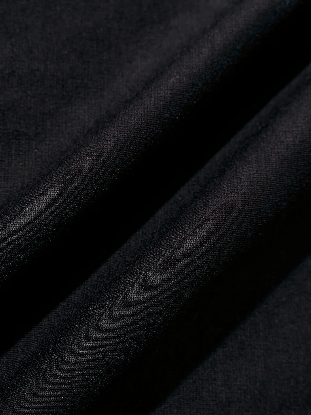 Men's Black Relaxed Fit Embroided 240 GSM Casual T-Shirt - Image 9