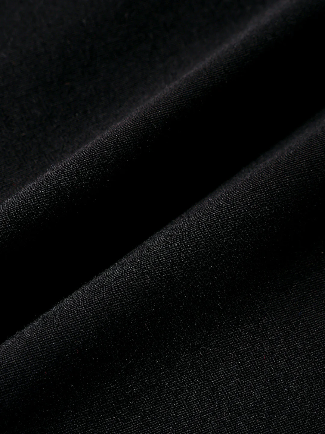Men's Black Relaxed Fit Embroided 240 GSM Casual T-Shirt - Image 9
