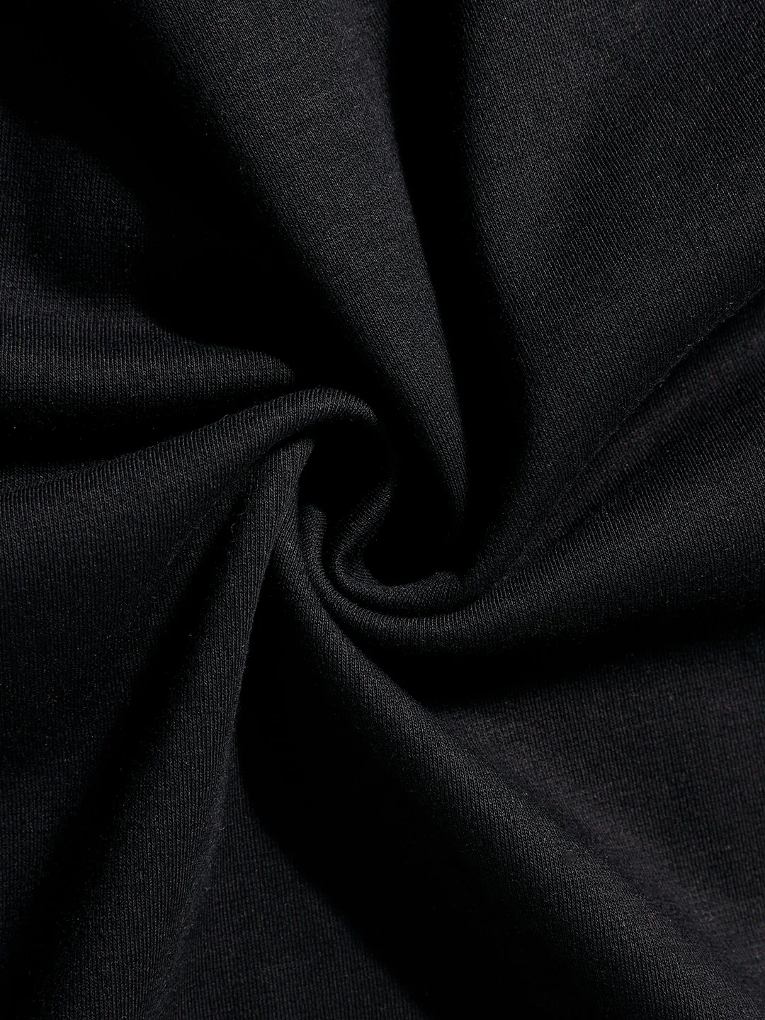 Men's Black Relaxed Fit Embroided 240 GSM Casual T-Shirt - Image 7