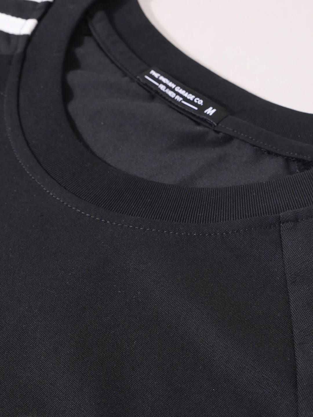 Men's Black Relaxed Fit Graphic Printed 240 GSM Street Wear T-Shirt - Image 9