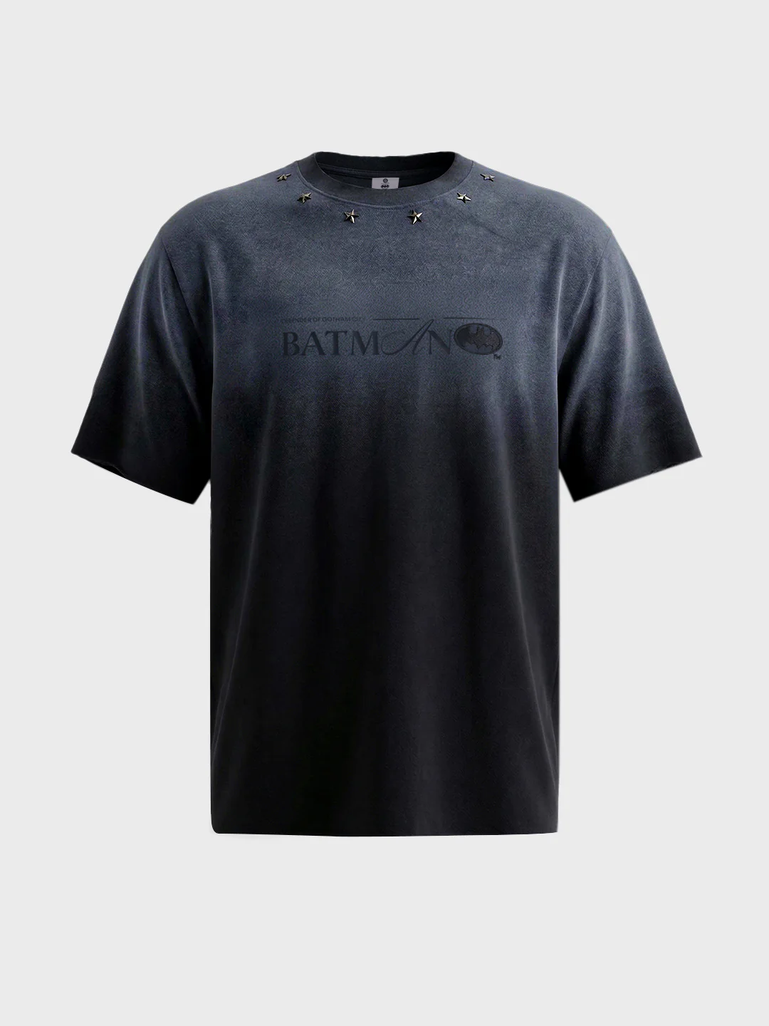 Men's Black Relaxed Fit Printed Casual T-Shirt - Image 5