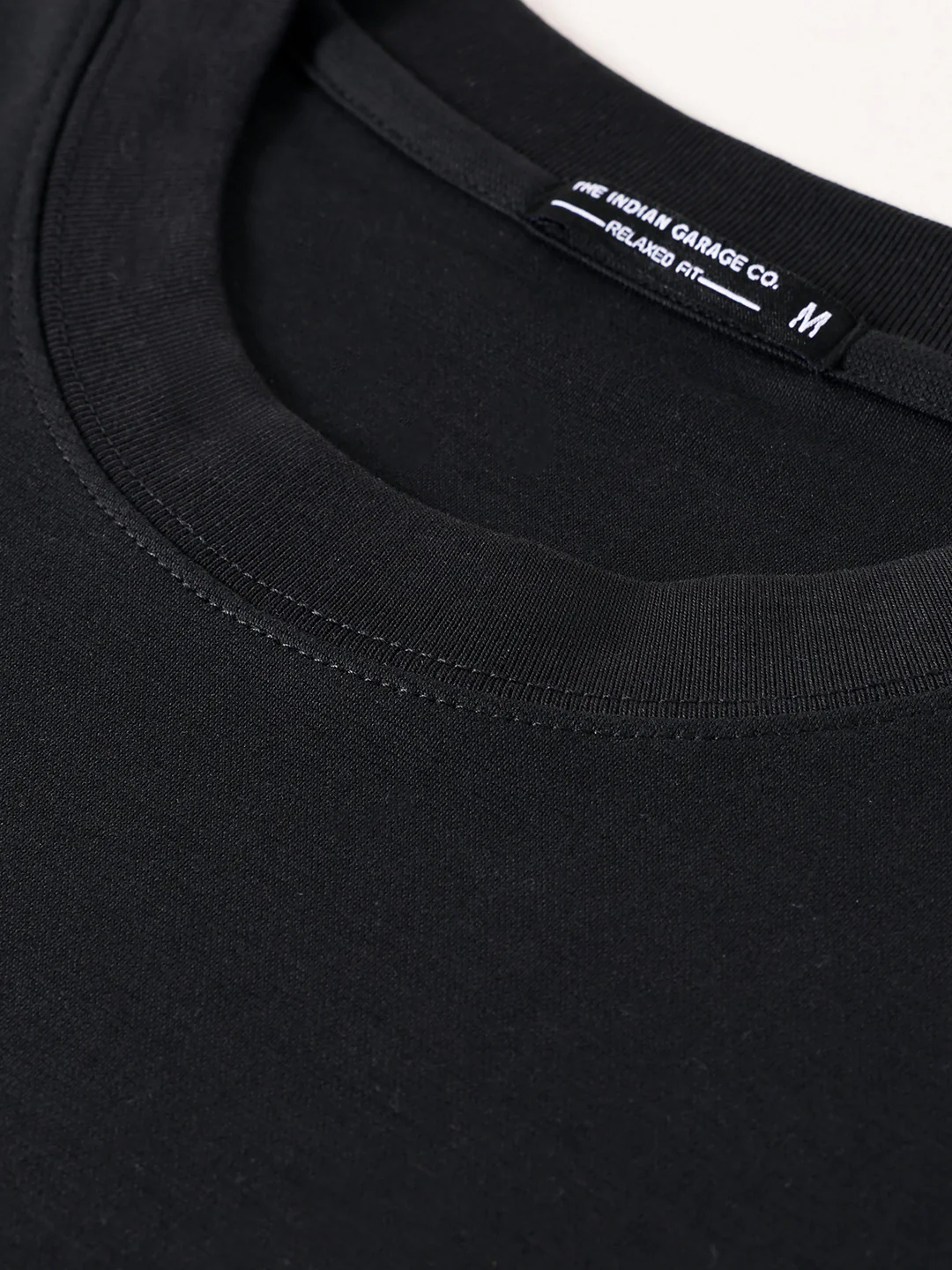 Men's Black Relaxed Fit Printed 240 GSM Street Wear T-Shirt - Image 9