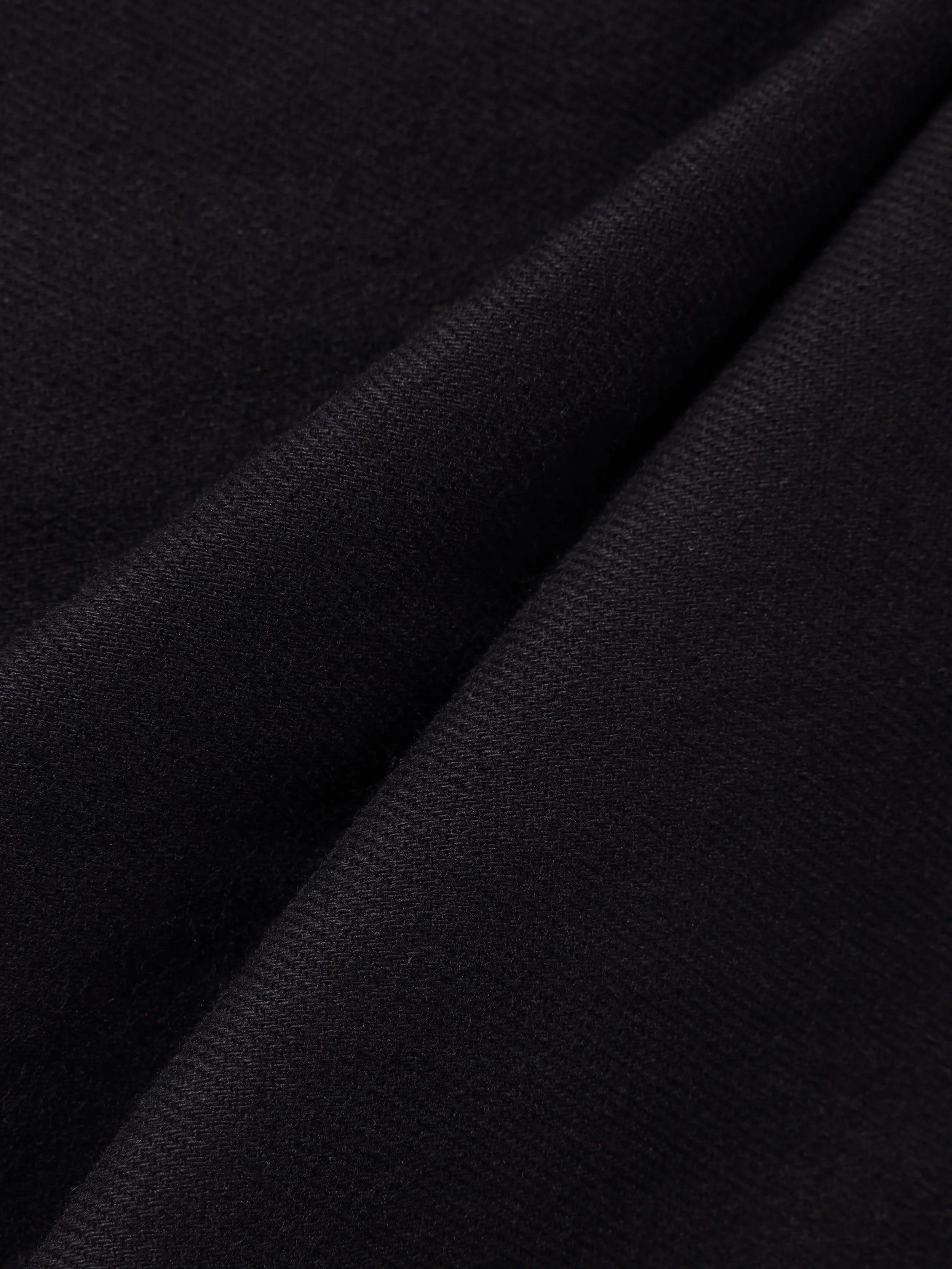 Men's Black Relaxed Fit Solid Casual Jeans - Image 8