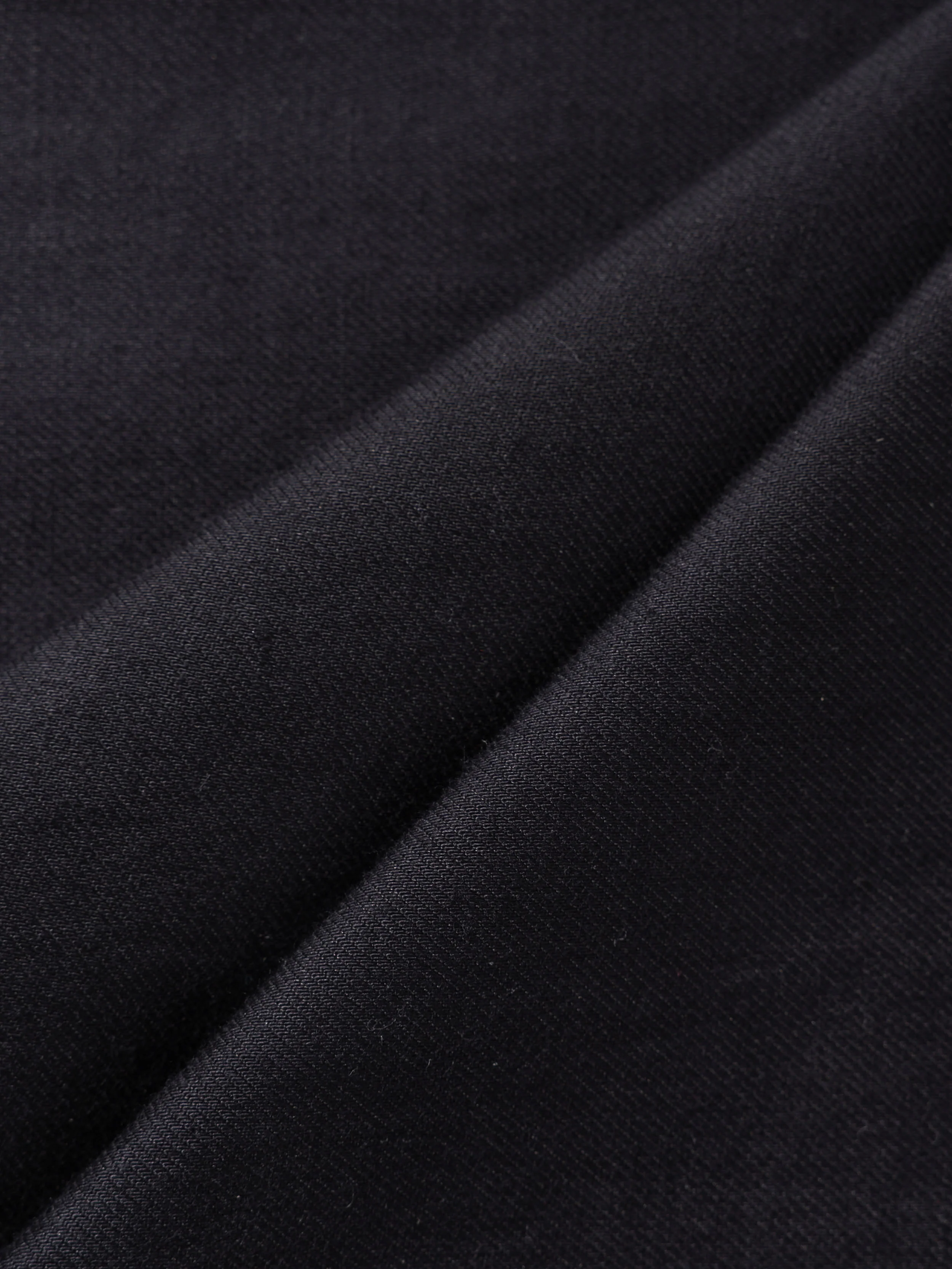 Men's Black Relaxed Fit Solid Casual Trousers - Image 8
