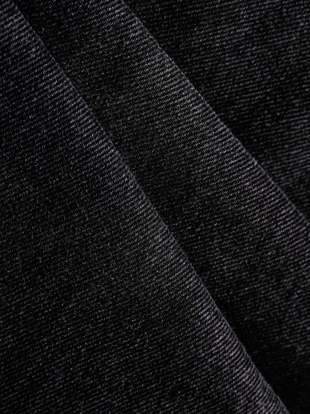 Men's Black Relaxed Fit Solid The Eternity Series Jeans - Image 7