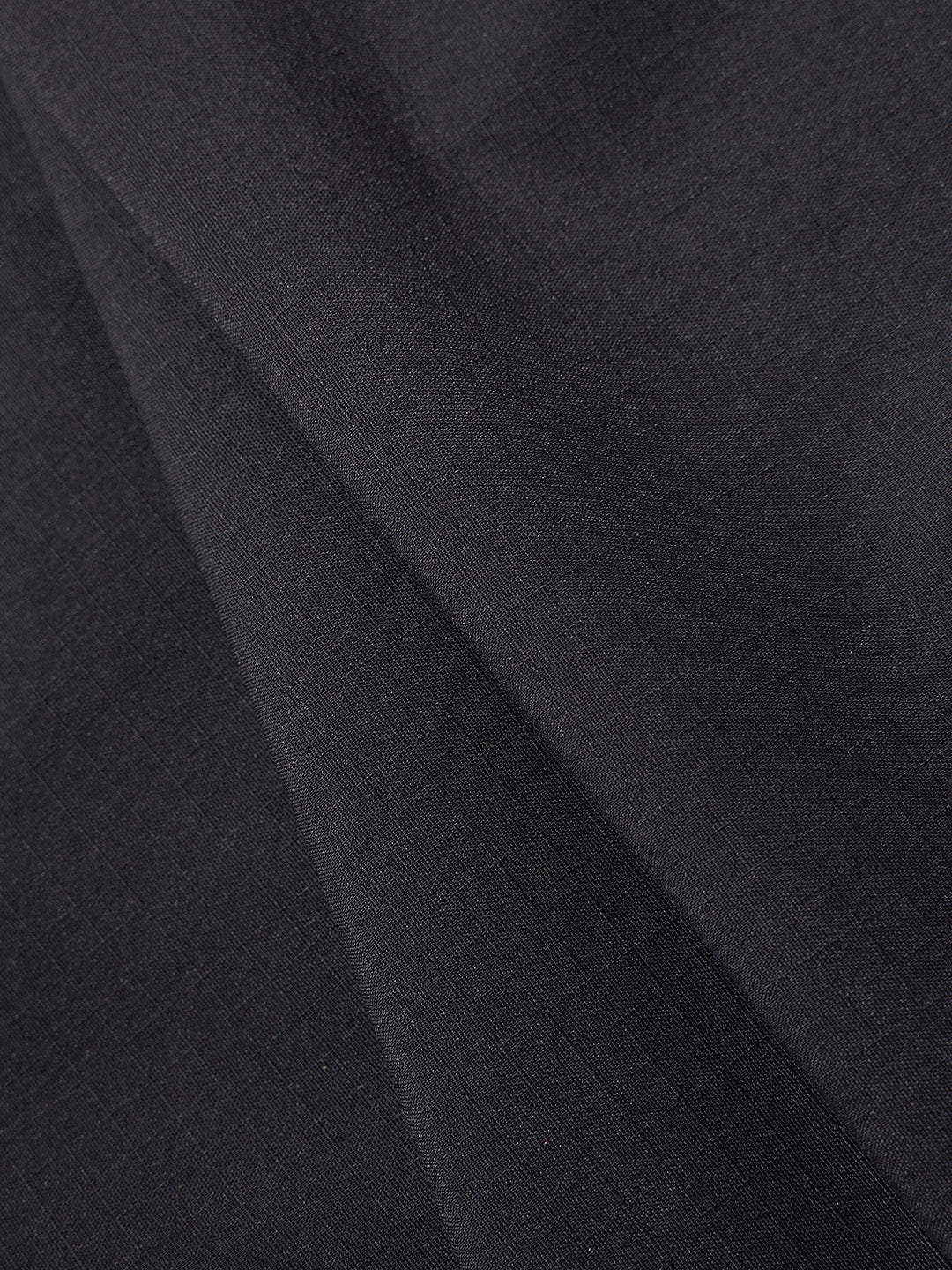 Men's Black Relaxed Fit Textured Utility Joggers - Image 7