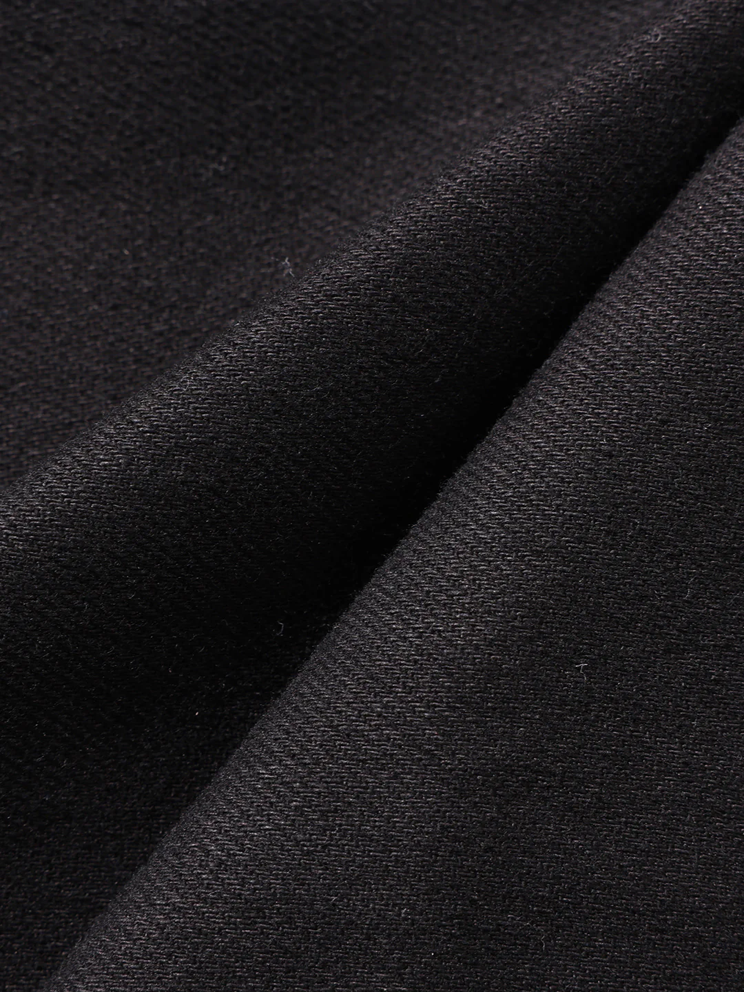 Men's Black Relaxed Fit The Eternity Series Solid Jeans - Image 6