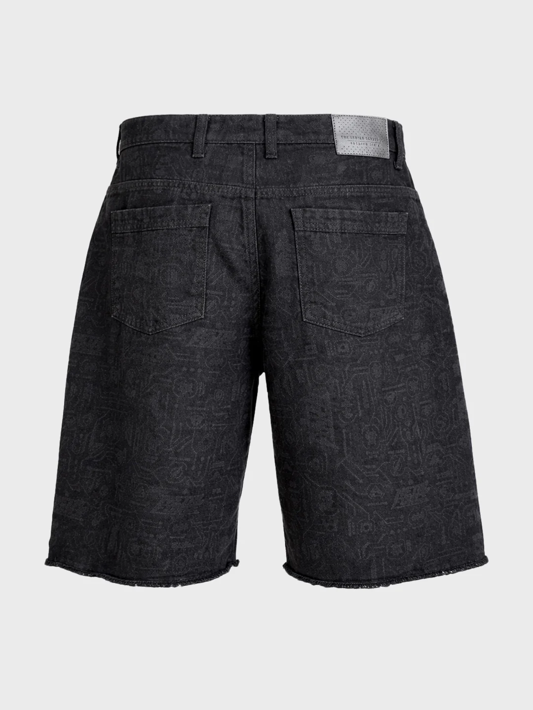 Men's Black Relaxed Fit  Tom And Jerry Character Shorts - Image 7