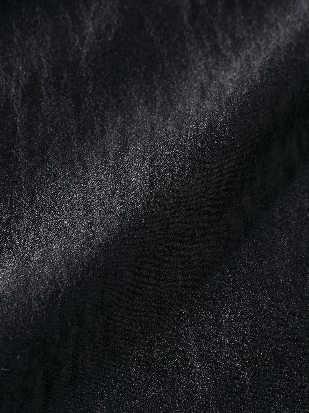 Men's Black Slim Fit Party Wear Solid Shirt - Image 6