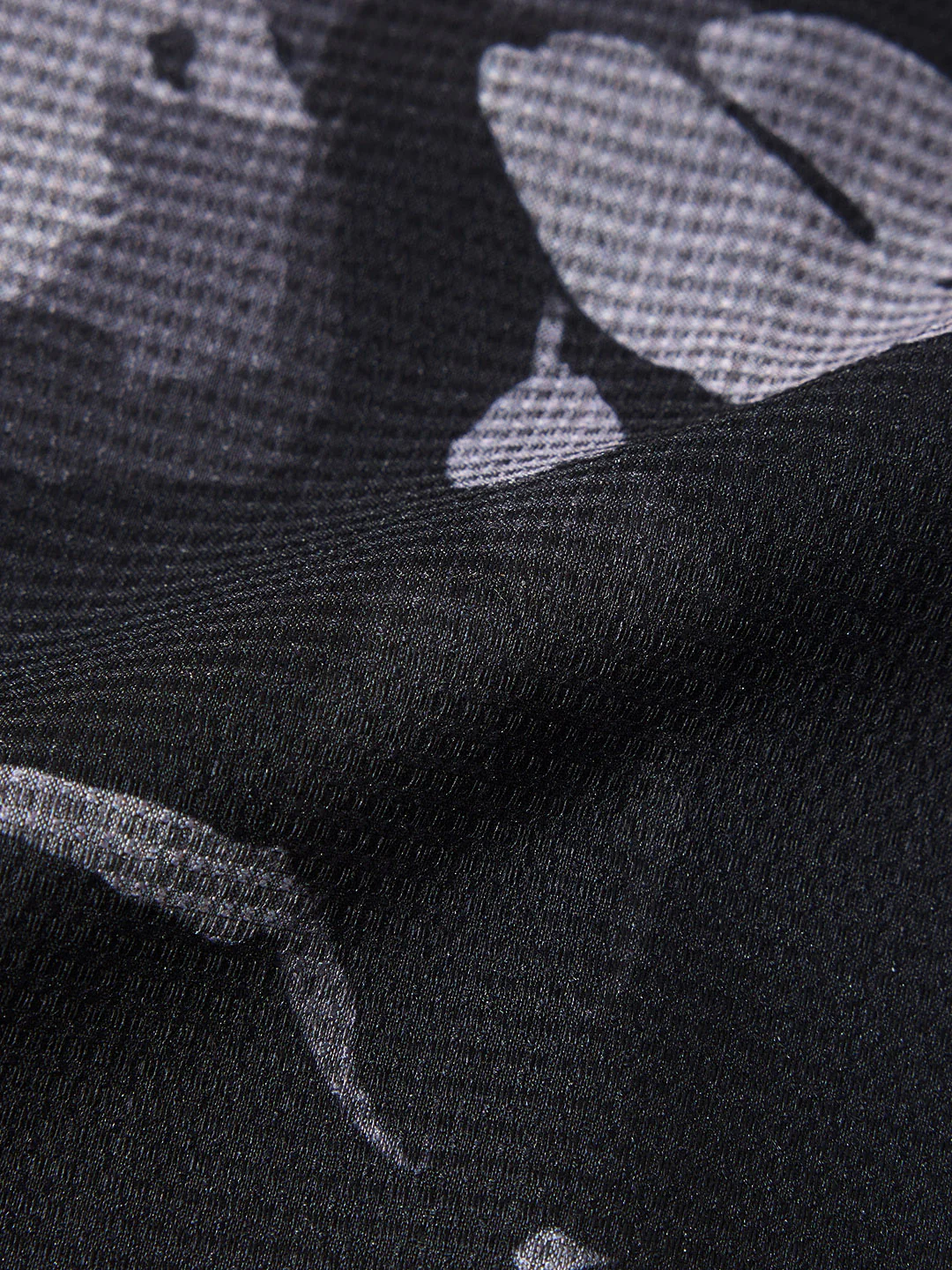 Men's Black Slim Fit Printed Casual Shirt - Image 8