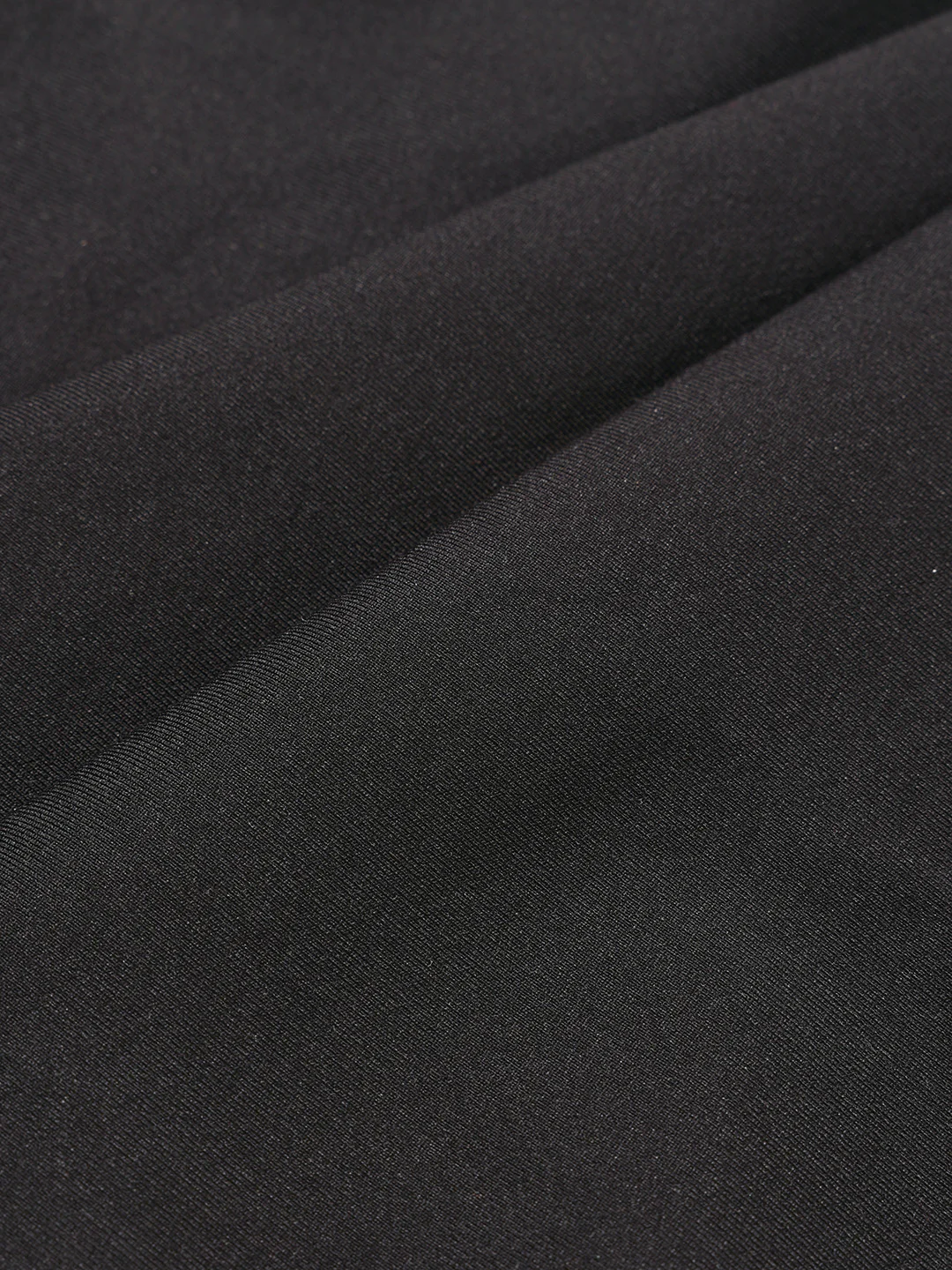 Men's Black Slim Fit Solid Casual Chinos - Image 8