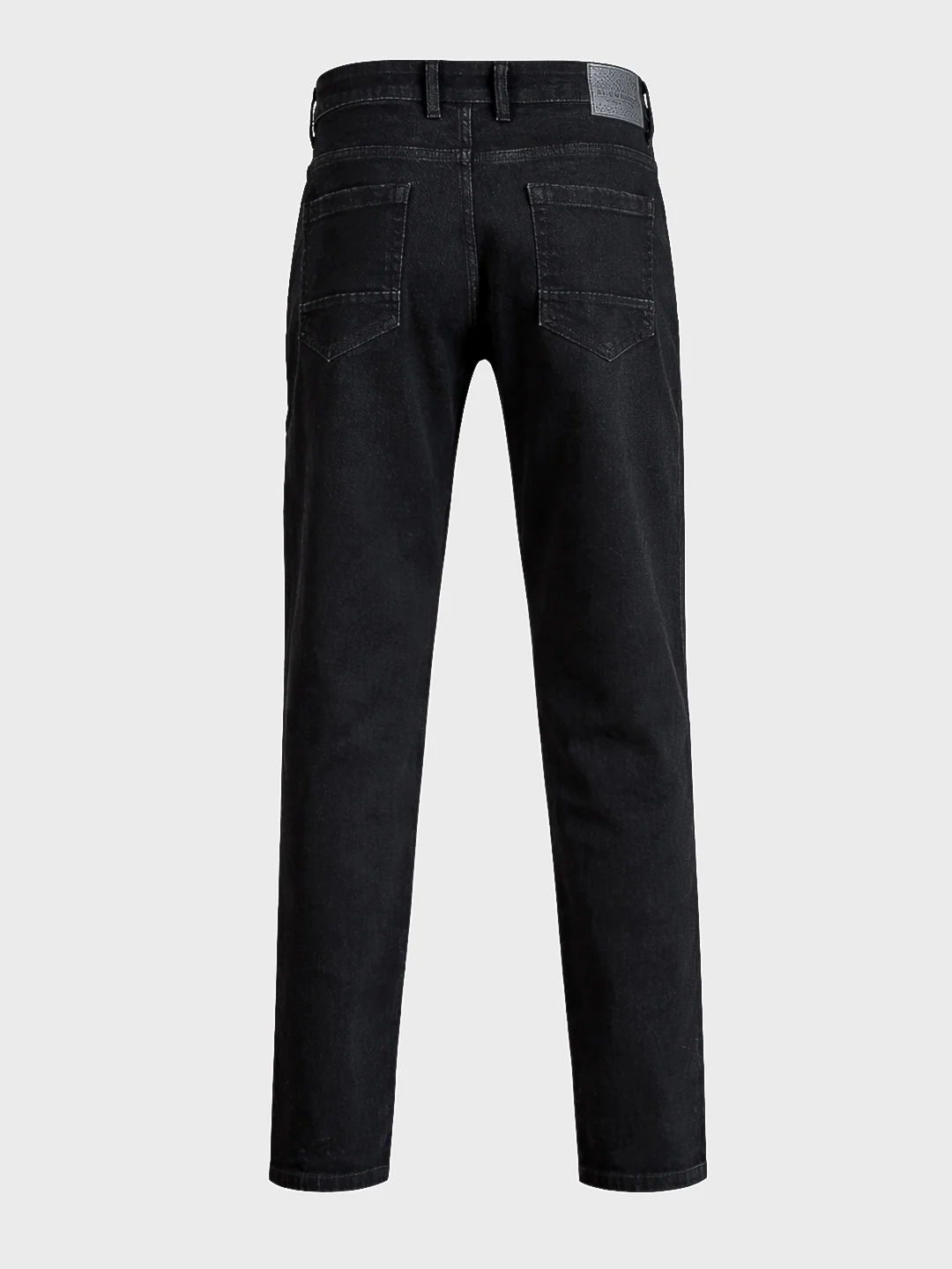 Men's Black Slim Fit Solid Casual Jeans - Image 6