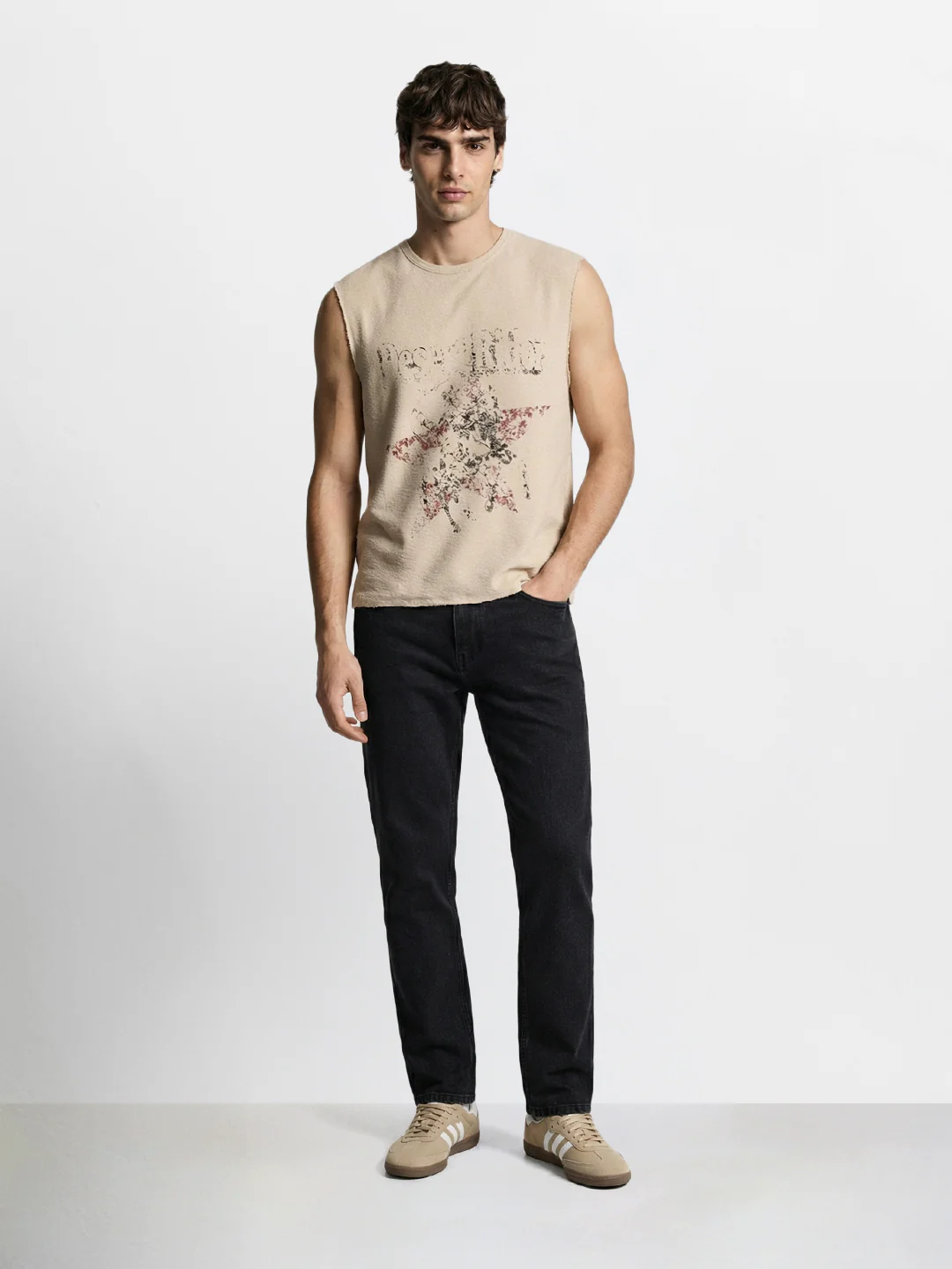 Men's Black Slim Fit Solid Casual Jeans - Image 4