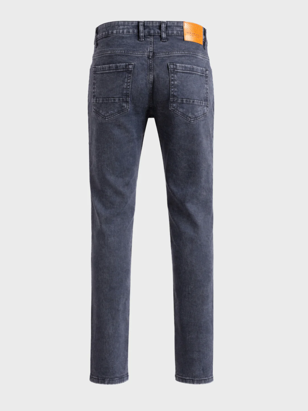 Men's Black Slim Fit Solid Casual Jeans - Image 7