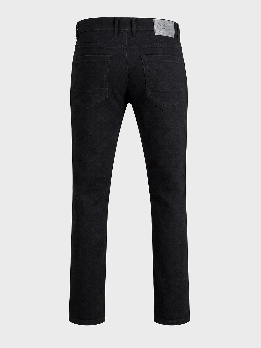 Men's Black Slim Fit Solid Casual Jeans - Image 7