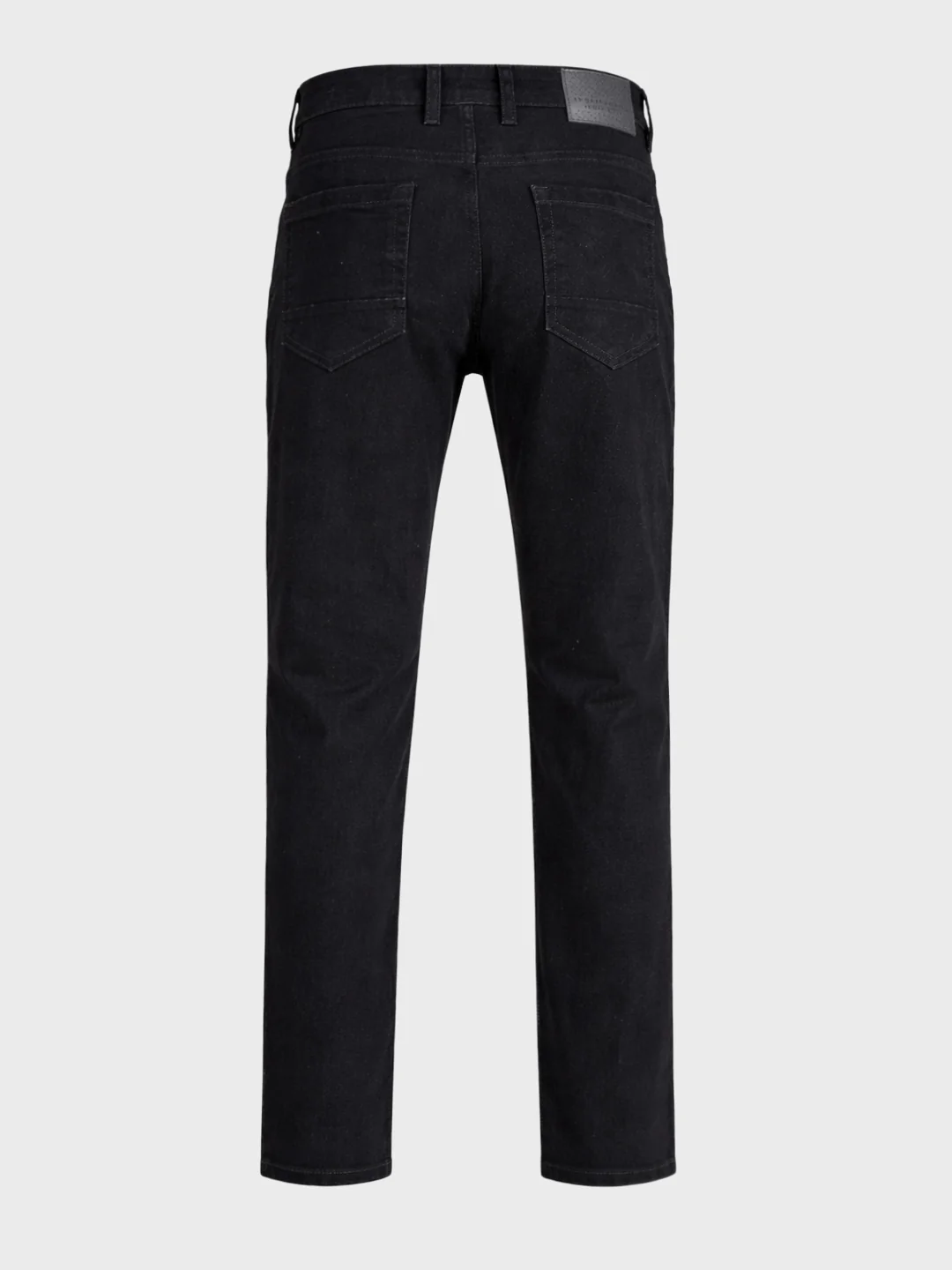 Men's Black Slim Fit Solid Casual Jeans - Image 7
