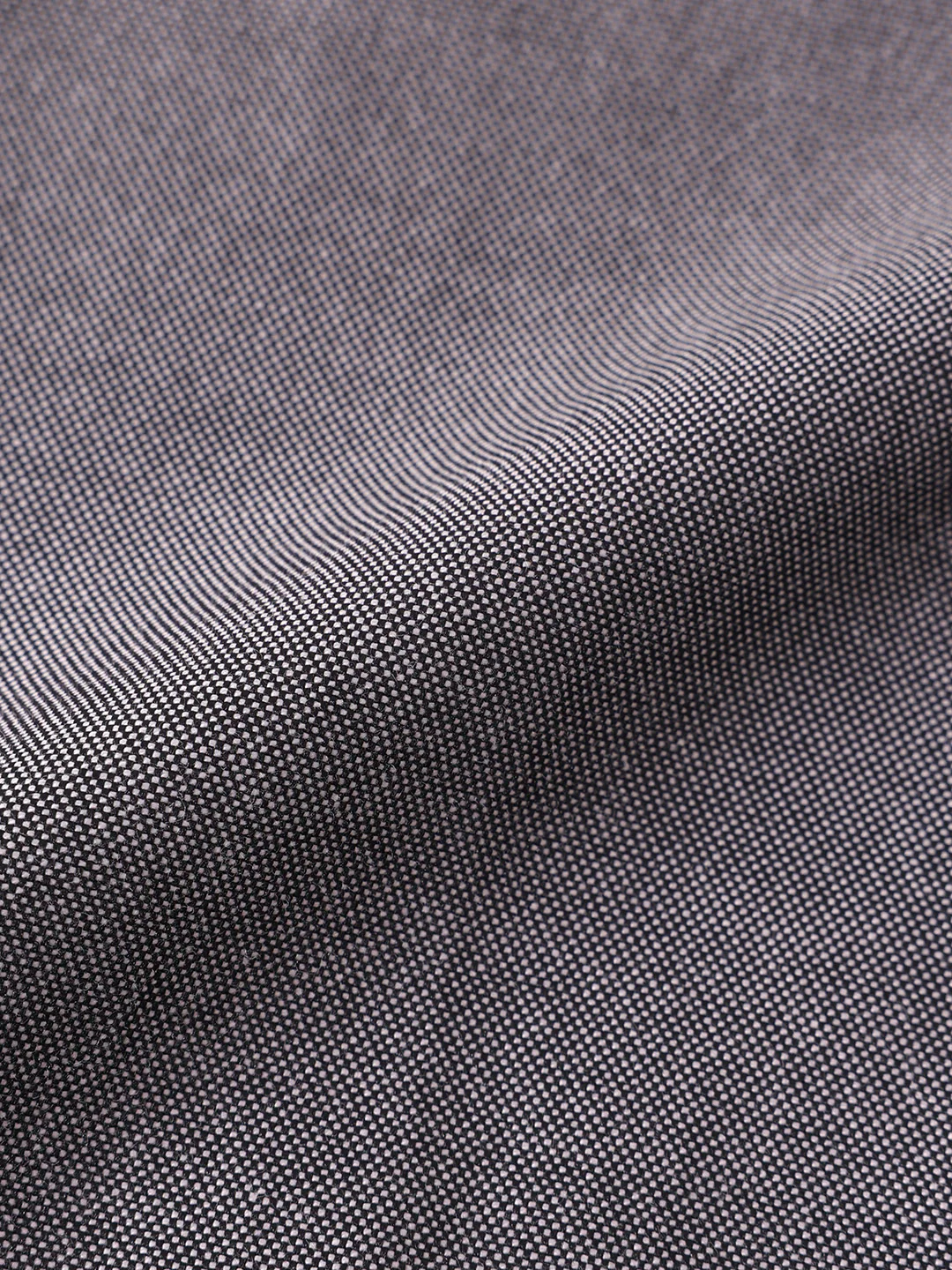 Men's Black Slim Fit Solid Formal Shirt - Image 6