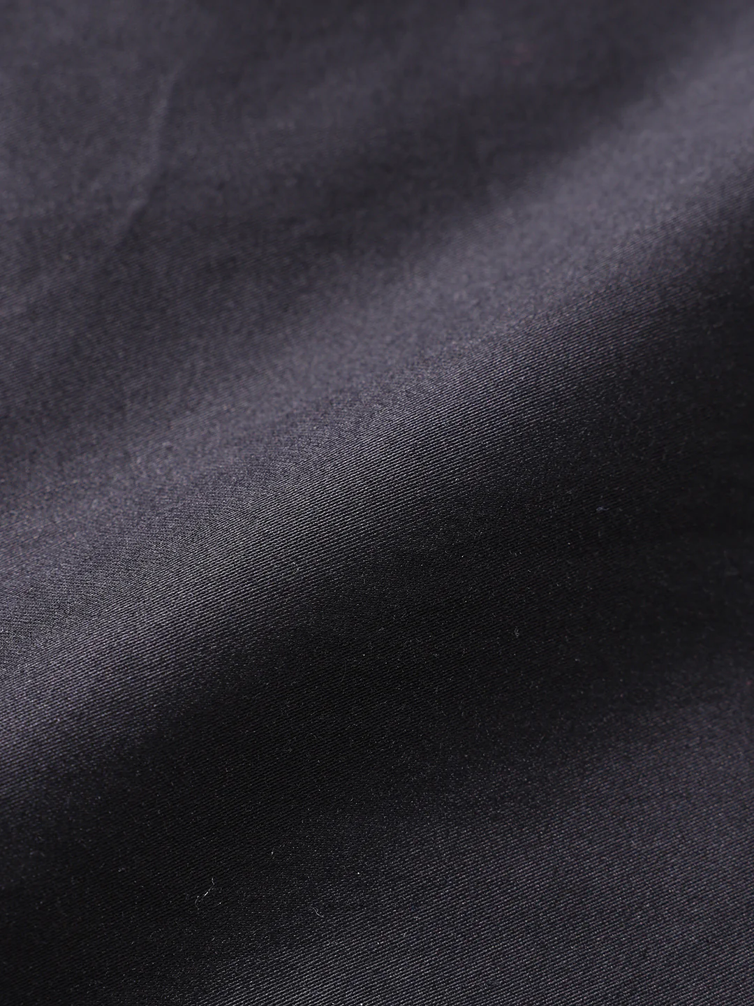 Men's Black Slim Fit Solid Party Wear Shirt - Image 6